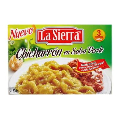 Chicharrón en salsa verde La Sierra 330 g