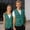 Dark Green, variant on Versatile Men's Outerwear Vest for Everyday Life with 3D Pocket Layout and Functional Design