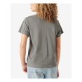 thumbnail image 2 of LUCKY BRAND Womens Gray Embroidered Pullover Back Center Seam Graphic Short Sleeve Crew Neck T-Shirt M, 2 of 4