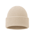 thumbnail image 3 of Lumtrix Knit Beanie for Men Women Cuffed Rib Warm Winter Hat Skull Caps Soft Classic Solid Color Daily Cap Unisex Beige One Size, 3 of 4