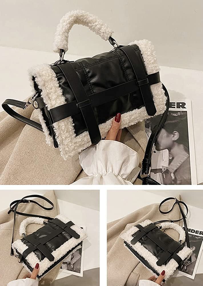 CoCopeaunts Winter Plush Cloud Bag for Women Luxury Brand Winter