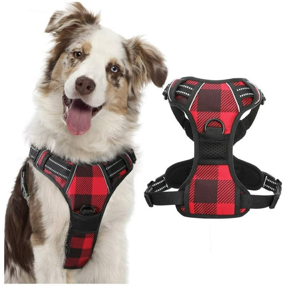 Rabbitgoo Dog Harness No Pull,Adjustable Dog Walking Chest Harness with