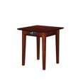 thumbnail image 1 of Mesa auxiliar Atlantic Furniture Shaker con estación de carga, 1 of 5