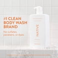 thumbnail image 3 of Native Body Wash, Sweet Peach & Nectar, Sulfate Free, 36 fl oz, 3 of 15