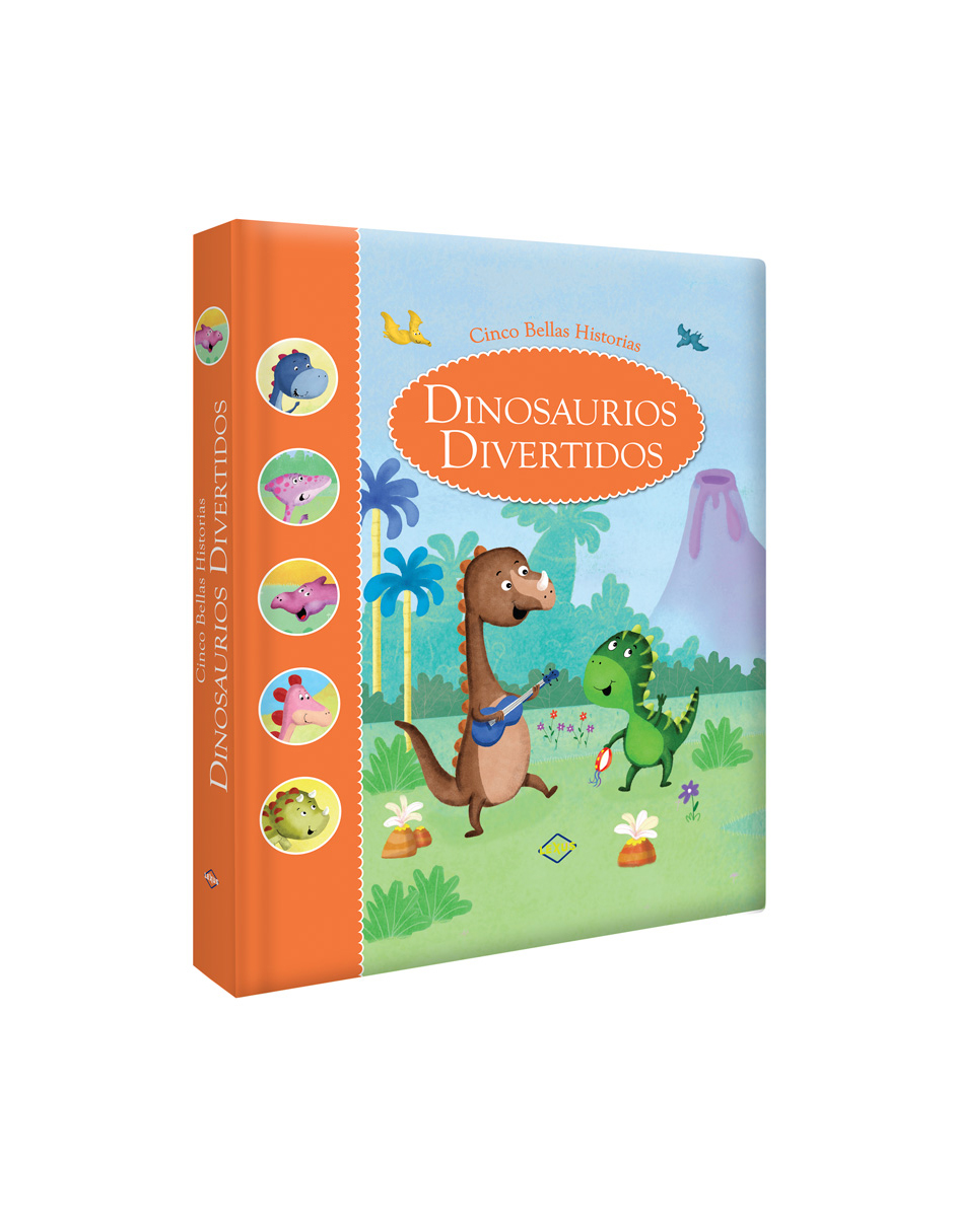 Dinosaurios Divertidos Lexus Editores Cinco Bellas Historias | Bodega ...