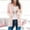 Pink, variant on purcolt Women's Long Sleeve Button Down Cable Knit Chunky Cardigan Sweaters with Pockets Casual Open Front Lightweight Cardigan Sweaters Outerwear Coats