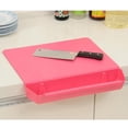 thumbnail image 3 of de Cortar con Comedero para Verduras de Cortar de Densidad Antibacteriana con licencia Sin Fondo Rosa roja, 3 of 8