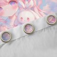 thumbnail image 4 of jejeloiu 3D Anime Girl Curtains Pack of 2 (42x84 Each),Cute Rabbit Gifts Curtains Blackout For Princess Kids, 4 of 6