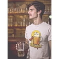 thumbnail image 2 of Oktoberfest Beer Mug W Sausage T-Shirt Men -Image by Shutterstock, Male 3X-Large, 2 of 4
