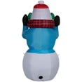 thumbnail image 4 of Airblown Shivering Snowman Inflatable, 4 of 4