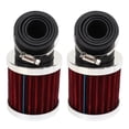 thumbnail image 2 of Filtro De Aire Para Motocicleta, Potente Filtración, Universal, 2 Piezas, Filtros De Aire Para Motocicleta De Respuesta Rápida Para Moto, Para Boquilla De Carburador De 28 Mm A, 2 of 7