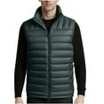 thumbnail image 6 of zfhfof Men's Lightweight Puffer Vest Packable Warm Winter Quilted Sleeveless Jackets Full Zip Stand Collar Vests Outerwear for Work Casual Travel, 6 of 8