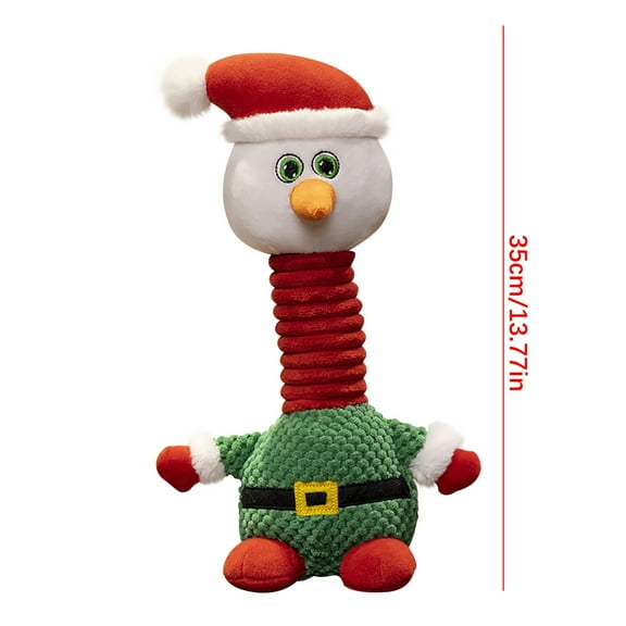 Home Decor, Christmas Plush Toy Santa Claus Snowman Christmas Deer Doll Decoration Plush Toy, B