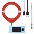 thumbnail image 1 of Mini Receptor de Radio SI4732 de 10 KHz A 180 MHz, Pantalla de 1,9 Pulgadas, Radio de Corta FM/AM/LSB/USB, Radio SI4732 con 2 Antenas., 1 of 8