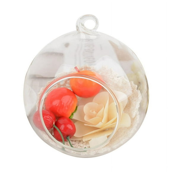 Glass Hanging Candle Holder Candlestick Home Wedding Party Dinner Decor