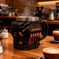 thumbnail image 4 of Engine Themed Resins Cup with Steel Lining for Coffee Teas Container Birthday Gift, 4 of 7