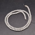 thumbnail image 2 of Natural White Jade Round Bead Strands 8mm Hole: 1mm about 46~48pcs/strand 15 inch, 2 of 3