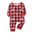 thumbnail image 2 of Domzest Family Matching Christmas Pajama Sets Long Sleeve Xmas Printed Sleepwear & Pjama Pants Cute Holiday Family Pjs Sets, 2 of 4