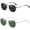 Black+green, variant on 2 pack Hexagonal Polarized Sunglasses Men Women Vintage Metal Frame Retro Shade Glasses-USA