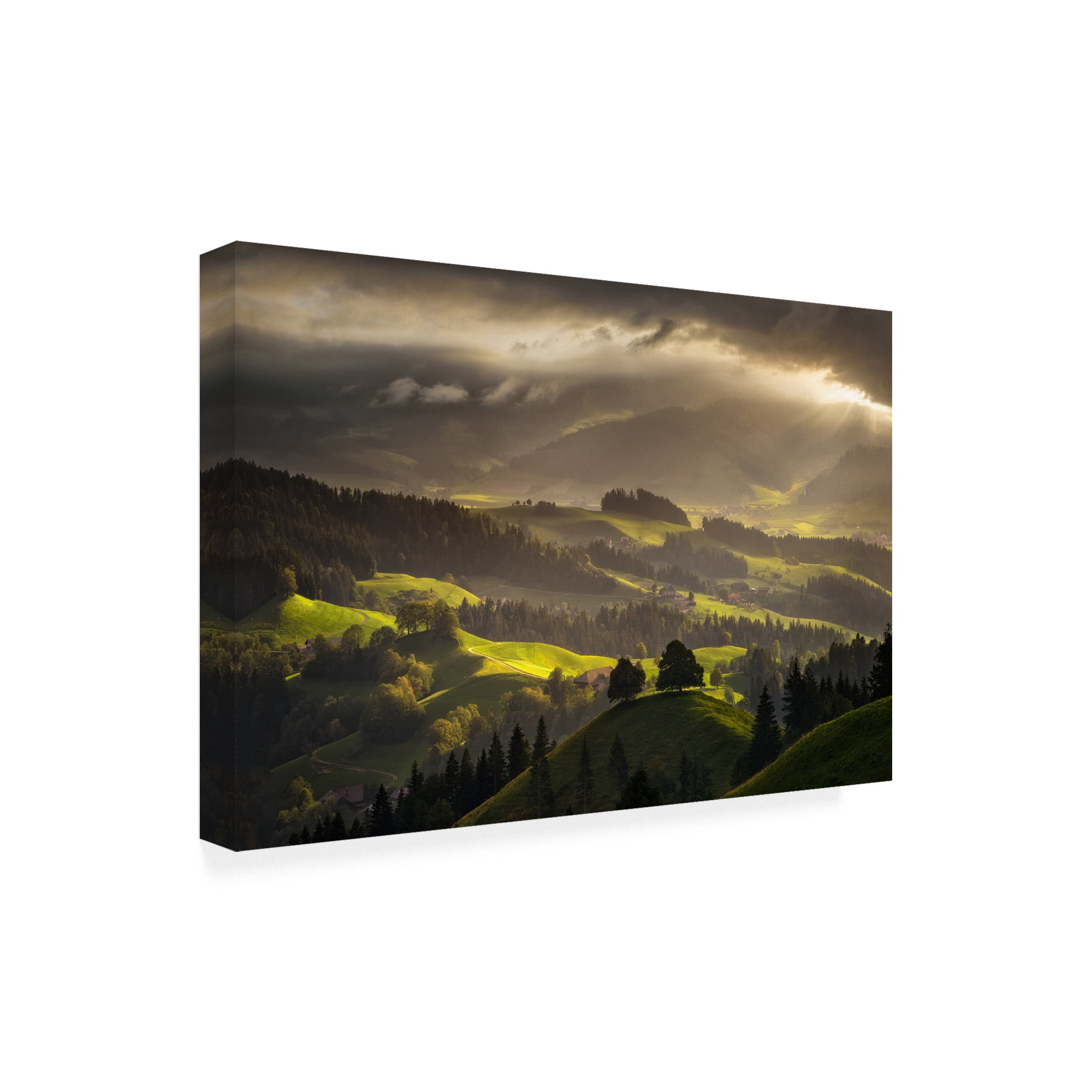 Trademark Fine Art 'The Shire Light' Canvas Art by Enrico Fossat
