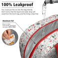 thumbnail image 5 of Womens White Christmas Deer and Gift Pattern Lunch Box for Work,Insulated Lunch Bag for Women,Loncheras Para Mujer,Leakproof Adult Lunch Bag for Work,Beach,Travel,Picnic,Camping, 5 of 7