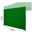thumbnail image 3 of Instant Sidewall for 10x10ft Straight Leg Canopy | 300x300cm Sun & Weather Protection Wall | White, Red, Green, or Blue Cloth | Fits Gazebos & Instant Shelters (1 Piece), 3 of 7