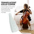 thumbnail image 3 of WESIEVYA Cello Decorative Cover 1Pack with Creative Design for Dustproof and Moisture-Proof 129.00X45.00X15.00In, 3 of 7