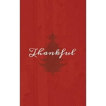 Thankful: A Red Hardcover Decorative Book for Decoration with Spine Text to Stack on Bookshelves, Decorate Coffee Tables, (Hardcover)