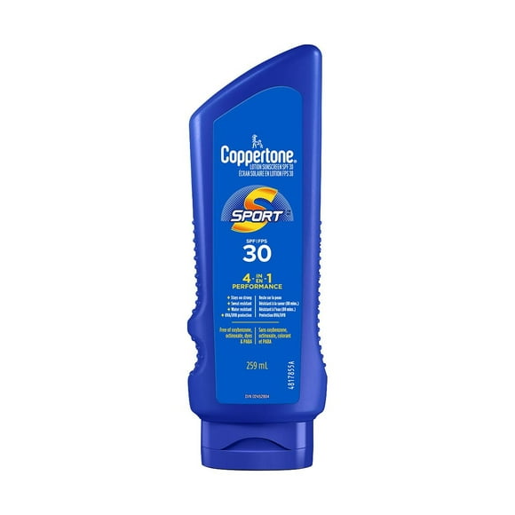 COPPERTONE Sport Sunscreen Lotion SPF 30, 259ml