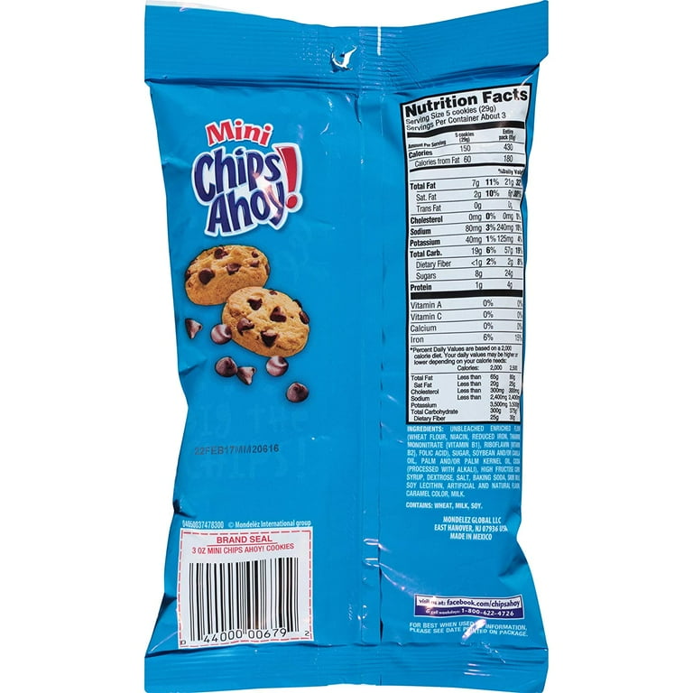 Chips Ahoy Nutrition Facts Label Blog Dandk - vrogue.co