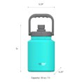thumbnail image 7 of Asobu Mini Jug Puramic Insulated 33oz Travel Bottle With Straw, 7 of 7