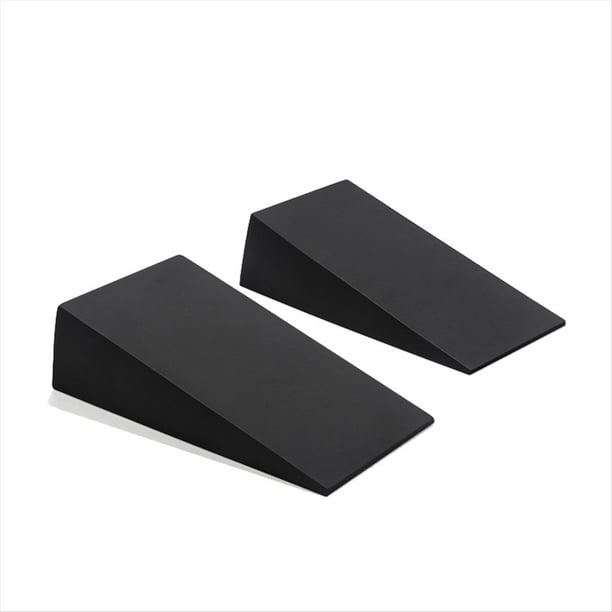 2 Bloques de Cuña para Yoga, Tabla Inclinada para Estiramiento de Muñecas y Espalda Baja, para Ejercicios en Gimnasio y Fitness.