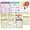 spanish, variant on 10Pcs Laminated Language Teaching Posters Educational Classroom Wall Posters Charts For Teachers And Student Learning