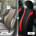 thumbnail image 7 of FH Group Cosmopolitan Flat Cloth Car Seat Covers Fit For Car Truck SUV Van - Front Row, 7 of 7