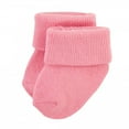 thumbnail image 4 of Hudson Baby Infant Girl Cotton Rich Newborn and Terry Socks, Girl Safari, 0-3 Months, 4 of 14