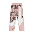 thumbnail image 5 of Fotbe Men'S Goose Holding Wineglass With Red Wineclassic Pajama Pants With Elastic Waist And Drawstring Pockets，Pajama Pants Mens Lounge Pants Super Soft, 5 of 9