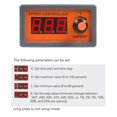 thumbnail image 3 of Regulador Controlador de velocidad del motor de CC Pantalla digital PWM Interruptor de velocidad del motor multiusos para ventilador de cepillo ligero 12V-80V 30A ANGGREK Otros, 3 of 8