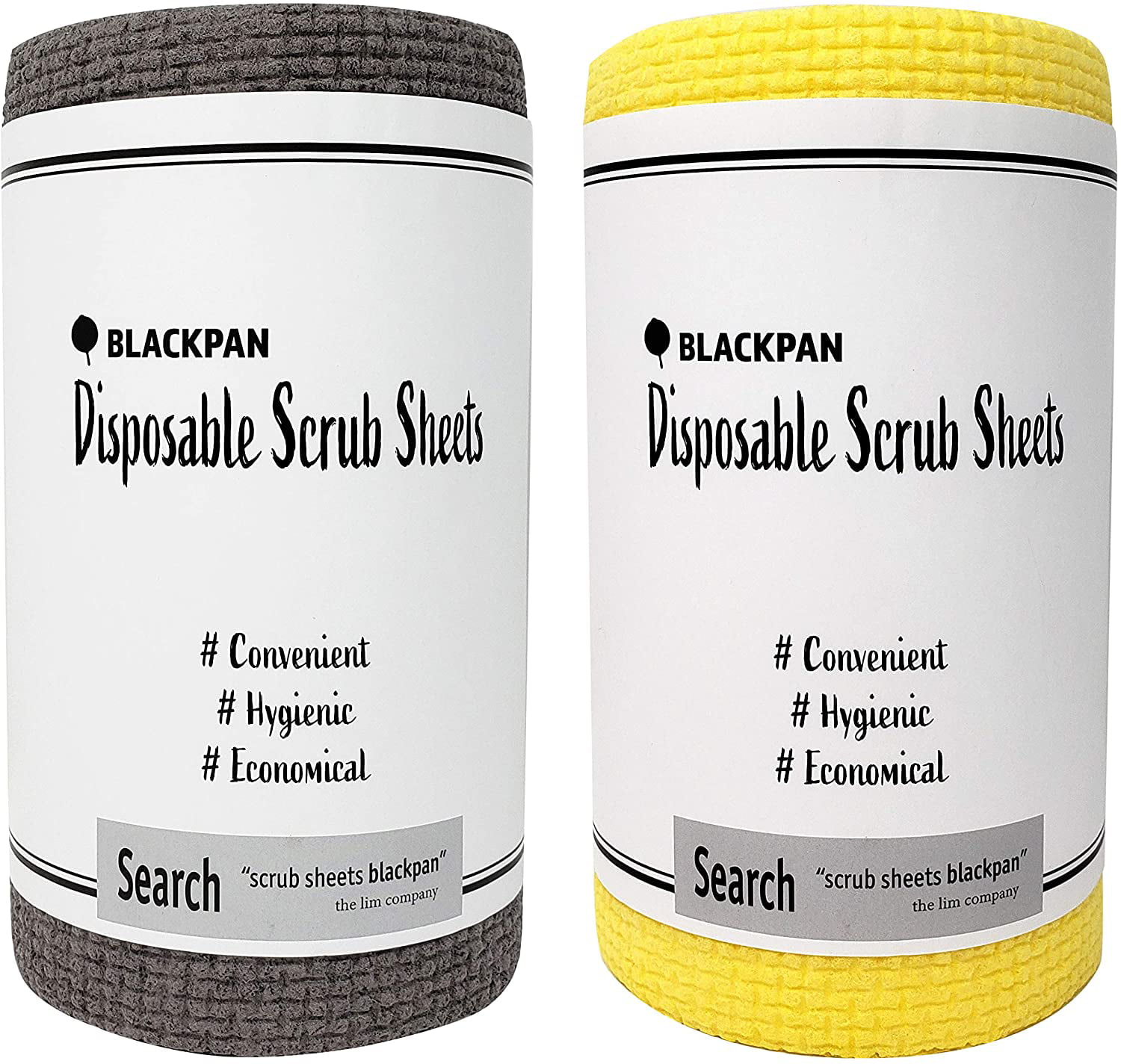 BLACKPAN ScrubDisposable Scrub SheetsNon-ScratchCleaning Supplies 