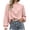 Pink, variant on Puff Long Sleeve Tops for Women Ruffle Mock Neck Textured Shirts Casual Fall Smocked Cuff Blouse S-XL,Black