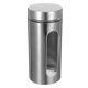 thumbnail image 3 of Stainless Steel Kitchen Food Storage Container with Visible Glass Sealed Lid 1300ml, 3 of 4