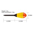 thumbnail image 1 of Flotador De Pesca Flotadores de pesca Boya flotante para entusiastas de la pesca (cabeza roja y cuerpo amarillo) Hugtrwg Para Estrenar, 1 of 6