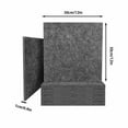 thumbnail image 2 of Soundproof Wall Stickers Acoustic Panels Noise Reduction For Home And Polyester Fiber Sound Absorbing Decoration, 2 of 3