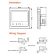 thumbnail image 4 of 16A Tuya Smart WiFi Thermostat Water Electric Warm Floor Heating Water Gas Boiler Temperature Controller for Alexa, 4 of 5