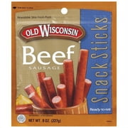 Old Wisconsin Snack Sticks 8oz Resealable Bag