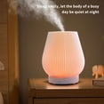 thumbnail image 4 of Diffuseur d'Huiles Essentielles, Diffuseurs d'Huiles d'Aromathérapie avec Télécommande, Humidificateur à Brume Fraîche, Arrêt Automatique Sans Eau et 7 Couleurs DEL pour Chambre, Yoga, Spa, Bébé, 4 of 9