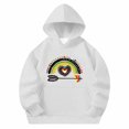 thumbnail image 4 of Sweatshirt for Teen Girls Cute Printed Long Sleeves Hoodies with Pocket Casual Crew Neck Fall Winter Pullover Tops Clothes Comfy Jumper School Warm Girl Sweatshirts, 4 of 6