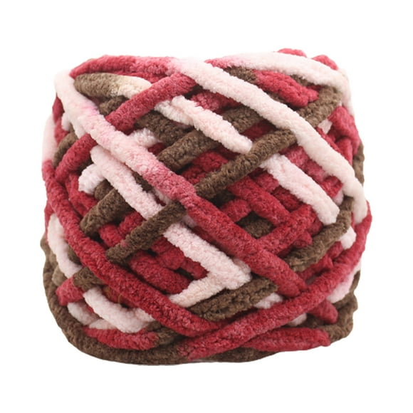 Ohufall Thick Ice Bar Yarn For Crocheting Handcrafted DIY Knitting Yarn For Sweater Doll Scarf