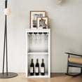 thumbnail image 2 of Brown Walnut Buffet Cabinet / Effective for File Storage in Office, 2 of 6