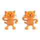 thumbnail image 1 of Para Gato Detective Plush Juguete 20 Cm Muñeca Peluche Regalos Cumpleaños Navidad (c), 1 of 5