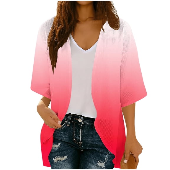 Swimsuit Coverup for Women Summer Short Sleeve Bathing Suit Cover Up Loose Fit Casual Summer Tops